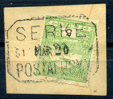 92475 SERKE / Širkovce  Postaügynökségi Bélyegzés  /  SERKE  Postal Agency Pmk - Gebraucht