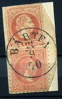 92342 BÁRTFA 2*5kr Szép Bélyegzés  /  BÁRTFA 2*5 Kr Nice Pmk - Used Stamps