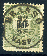 92405 BRASSÓ Vasp. 30kr, Szép Bélyegzés - Used Stamps