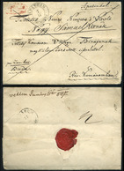 91577 APATIN 1847. Szép Levél, Tartalommal Redl Antal ,Kkomárom Vármegye Bírájának Levele Révkomáromba Küldve,    /  APA - ...-1867 Prephilately