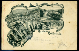 92903 AUSZTRIA Bosznia 1898. Szép Képeslap Budapestre Küldve  /  AUSTRIA Bosnia 1898 Nice Vintage Pic. P.card To Budapes - Altri & Non Classificati