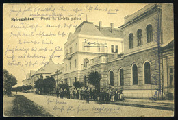 91316 NYÍREGYHÁZA 1918. Posta és Távirda Palota, Régi Képeslap  /   NYÍREGYHÁZA 1918 Post And Telegraph Office Palace Vi - Ungheria