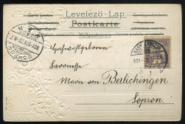 91293 1901. Küry Klára, Régi Képeslap  /  1901 Klára Küry Vintage Pic. P.card - Hungary