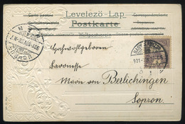 91293 1901. Küry Klára, Régi Képeslap  /  1901 Klára Küry Vintage Pic. P.card - Hongarije