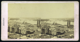 91260 BUDAPEST 1890. Cca. Buda Látkép, Régi Fotó , Calderoni és Társa  18*9 Cm - Other & Unclassified