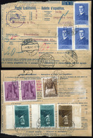 91428 BUDAPEST 1940. Teljes Bérmentesítésű (felül Hiányos) Csomagszállító Svédországba Küldve, Horthy 3*5P (!) +2P+1P +  - Used Stamps