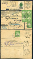 91437 KISPEST 1946.08.22. Inflációs Csomagszállító 6*50 Ezer AP Bérmentesítéssel Bánkútra Küldve. Ritka!  /  KISPEST 194 - Used Stamps