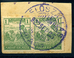 92282 ELŐSZÁLLÁS 1922.  Lila Bélyegzés  /  ELŐSZÁLLÁS 1922 Purple Pmk - Usati