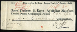 91126 OFEN 1800-20. Cca. Szép Ex Offo Boríték Cremniczii-be Küldve - Used Stamps