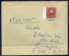 91394 ESZTERGOM 1946.05.01, Levél Lovasfutár 500 EP Budapestre Küldve,  Portózva,szép Darab! - Used Stamps