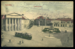 92005 SZABADKA 1912. Régi Képeslap, Villamossal  /  SZABADKA 1912  Vintage Pic. P.card, Tram - Serbia
