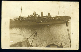 92135 K.u.K. HADITENGERÉSZET I. VH .1916. Hadihajó, Fotós Képeslap Szentesre Küldve - Warships