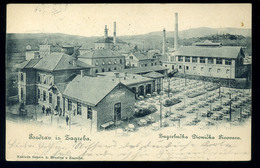 92254 ZÁGRÁB 1900. Sörgyár, Régi Képeslap  /  ZAGREB 1900 Brewery  Vintage Pic. P.card - Ungarn