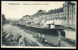 92169 NAGYBECSKEREK 1910. Cca. Régi Képeslap, Sörház,kikötő - Servië