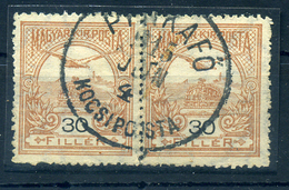 92289 PINKAFŐ Kocsiposta 30f Pár Szép Bélyegzés - Used Stamps