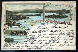 92882 AUSZTRIA 1898. Pörtschach Litho Képeslap  /  AUSTRIA 1898 Pörtschach Litho Vintage Pic. P.card - Otros & Sin Clasificación