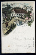 92899 AUSZTRIA 1898. Rams Bei Gloggnitz  Litho Képeslap  /  AUSTRIA 1898 Rams Bei Gloggnitz Litho Vintage Pic. P.card - Andere & Zonder Classificatie