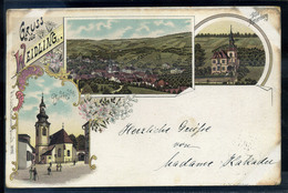 92919 AUSZTRIA 1897. Weidling Litho Képeslap  /  AUSTRIA 1897 Weidling Litho Vintage Pic. P.card - Otros & Sin Clasificación