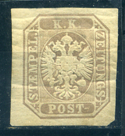 91166 1861. Hírlap Bélyeg , Használatlan , Töredezett Gumi - Used Stamps