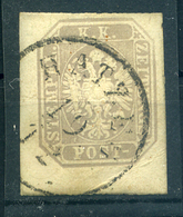 91164 HÁTSZEG 1861. Hírlap Bélyeg  Szép Bélyegzés - Used Stamps