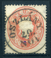 91162 OSZLÁNY  1861. 5kr  Szép Bélyegzés  /  OSZLÁNY 1861 5kr Nice Pmk - Used Stamps