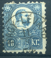 91181 NAGYLÉVÁRD 1871  10kr  Szép Bélyegzés  /  NAGYLÉVÁRD 1871 10 Kr Nice Pmk - Used Stamps