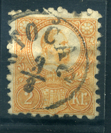 91178 OTOCAC  1871. 2kr  Szép Bélyegzés  /  OTOCAC 1871 2 Kr Nice Pmk - Used Stamps