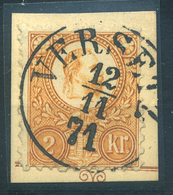 91177 VERSEC 1871. 2kr  Szép Bélyegzés  /  VERSEC 1871 2 Kr Nice Pmk - Used Stamps