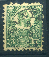 91179 TUNYOG  1871. 3kr  Szép Bélyegzés  /  TUNYOG 1871 3 Kr Nice Pmk - Usati