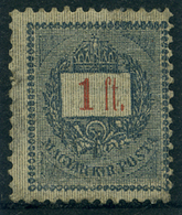 91157 1899. MKB 40 1Ft *  (újragumizott?)  /  1899 MKB 40  1Ft - Used Stamps