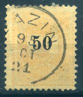 91198 BAZIN 50kr Szép Bélyegzés  /  BAZIN 50 Kr Nice Pmk - Used Stamps