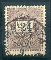 91189 GALÁNTA 1897. 24kr, Szép Bélyegzés  /  GALÁNTA 1897 24 Kr Nice Pmk - Usati