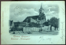 91489 VÉDENY / Weiden Am See. 1899. Burgenland, Régi Képeslap  /  VÉDENY 1899 Burgerland Vintage Pic. P.card - Autres & Non Classés