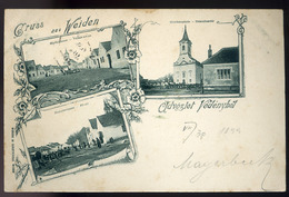 91481 VÉDENY / Weiden Am See. 1899. Burgenland, Régi Képeslap  /  VÉDENY 1899 Burgerland Vintage Pic. P.card - Altri & Non Classificati