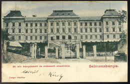 91466 SELMECBÁNYA 1902. Régi Képeslap  /  SELMECBÁNYA 1902 Vintage Pic. P.card - Hungary
