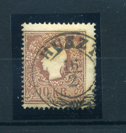 90979 HUSZT 1858. 10kr Szép Bélyegzés  /  HUSZT 1858 10 Kr Nice Pmk - Used Stamps