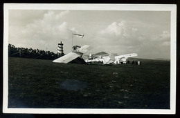 92563 BESZTERCEBÁNYA 1935. Lezuhant Repülő (?) Fotós Képeslap, Alkalmi Bélyegzéssel - Slovakia