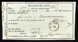 92629 NYITRA 1859. Recepisse  /  NYITRA 1859 Recepisse - Gebraucht