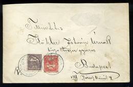 92697 NAGYTEREMIA / MÁRIAFÖLDE 1907. Ajánlott Levél , Hátoldali Tűzoltó Bélyegzéssel Budapestre Küldve - Used Stamps