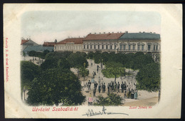 91503 SZABADKA 1901. Szent István Tér, Régi Képeslap  /  SZABADKA 1901 St. István Sq. Vintage Pic. P.card - Serbien