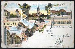 91496 NAGYSZEBEN 1897. Régi Litho Képeslap  /  NAGYSZEBEN 1897 Litho Vintage Pic. P.card - Ungheria