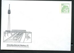 Bund PU113 B2/014 Privat-Umschlag BAUWERKE NÜRNBERG 1981 - Enveloppes Privées - Neuves