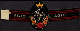 Netherlands / AGIO - Rose Flower Crown - CIGAR Label Vignette - Etiquettes