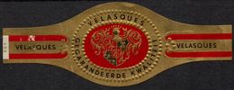 Netherlands / Velasques Velasquez - Coat Of Arms - CIGAR Label Vignette - Etichette