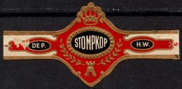 Belgium  / Stompkop - Crown - CIGAR Label Vignette - Labels