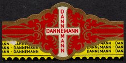 GERMANY Dannemann  - Cross - CIGAR Label Vignette - Etiquetas