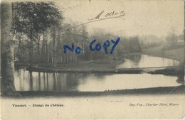 Vieusart : Etangs Du Chateau ( Bonlez - Gistoux- ... )  Ecrit 1903 Avec Timbre - Chaumont-Gistoux