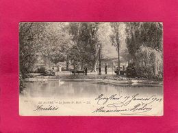 76 Seine Maritime, Le Havre, Le Jardin St-Roch, Animée, 1903, (L. L.) - Square Saint-Roch