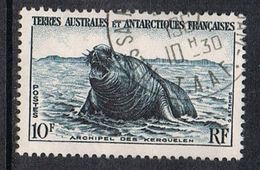 T.A.A.F. N°6  éléphant De Mer - Used Stamps