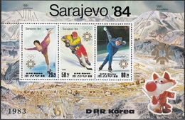 KOREA North 2391-2393,unused - Winter 1984: Sarajevo